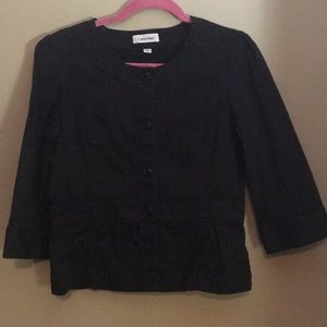 Calvin Klein cropped jacket